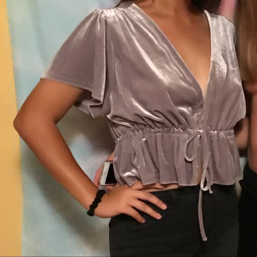 velvet urban outfitters top